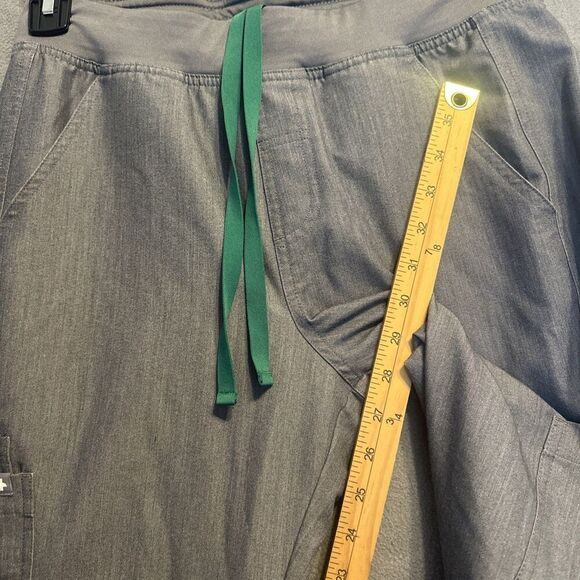 Figs Axim Cargo Scrub Pants Mens Size Small Short Graphite Gray T2001S Medical - Picture 10 of 12